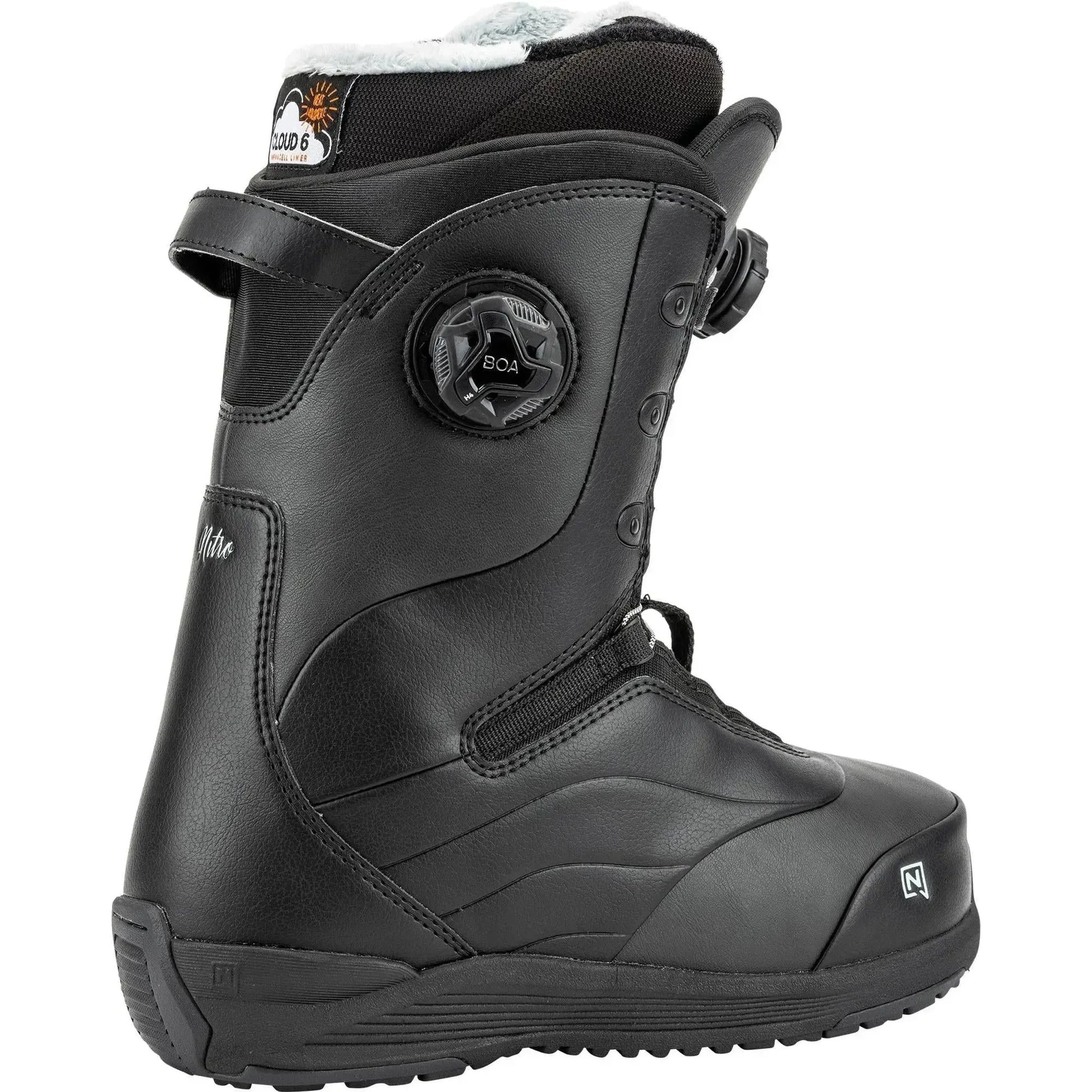 Nitro CROWN BOA BOOT´25 Snowboard Boots BLACK