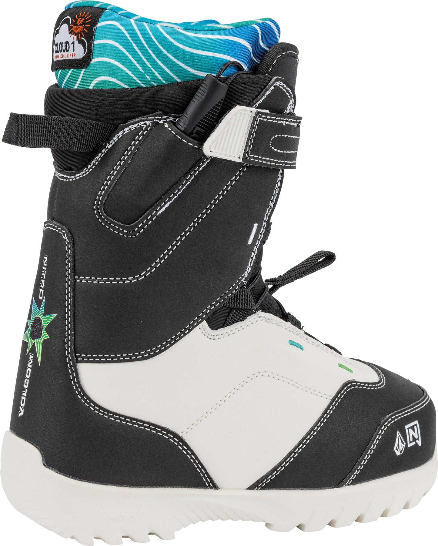 Nitro Droid Boa Snowboard-Boots Kinder 2025 Farbe: X VOLCOM
