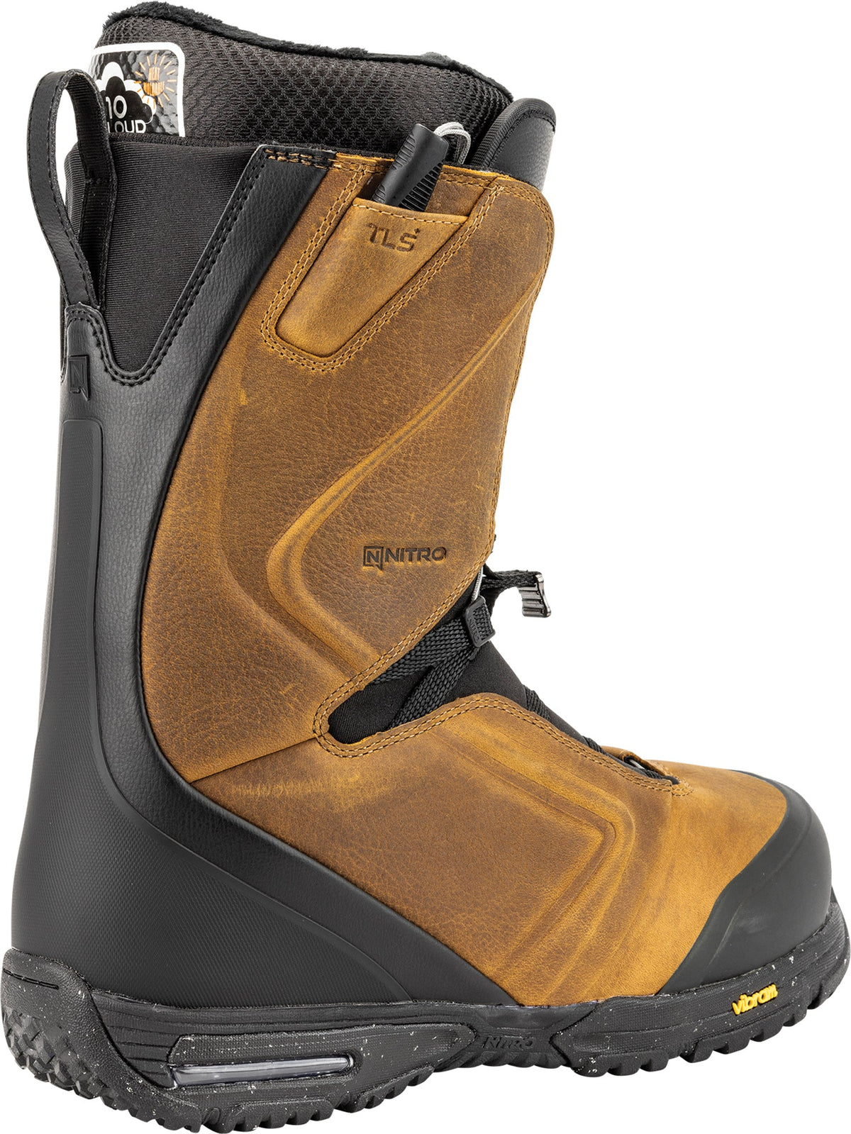 Nitro El Mejor TLS+ Men Snowboard Boots 2026 – Brown – Detailansicht