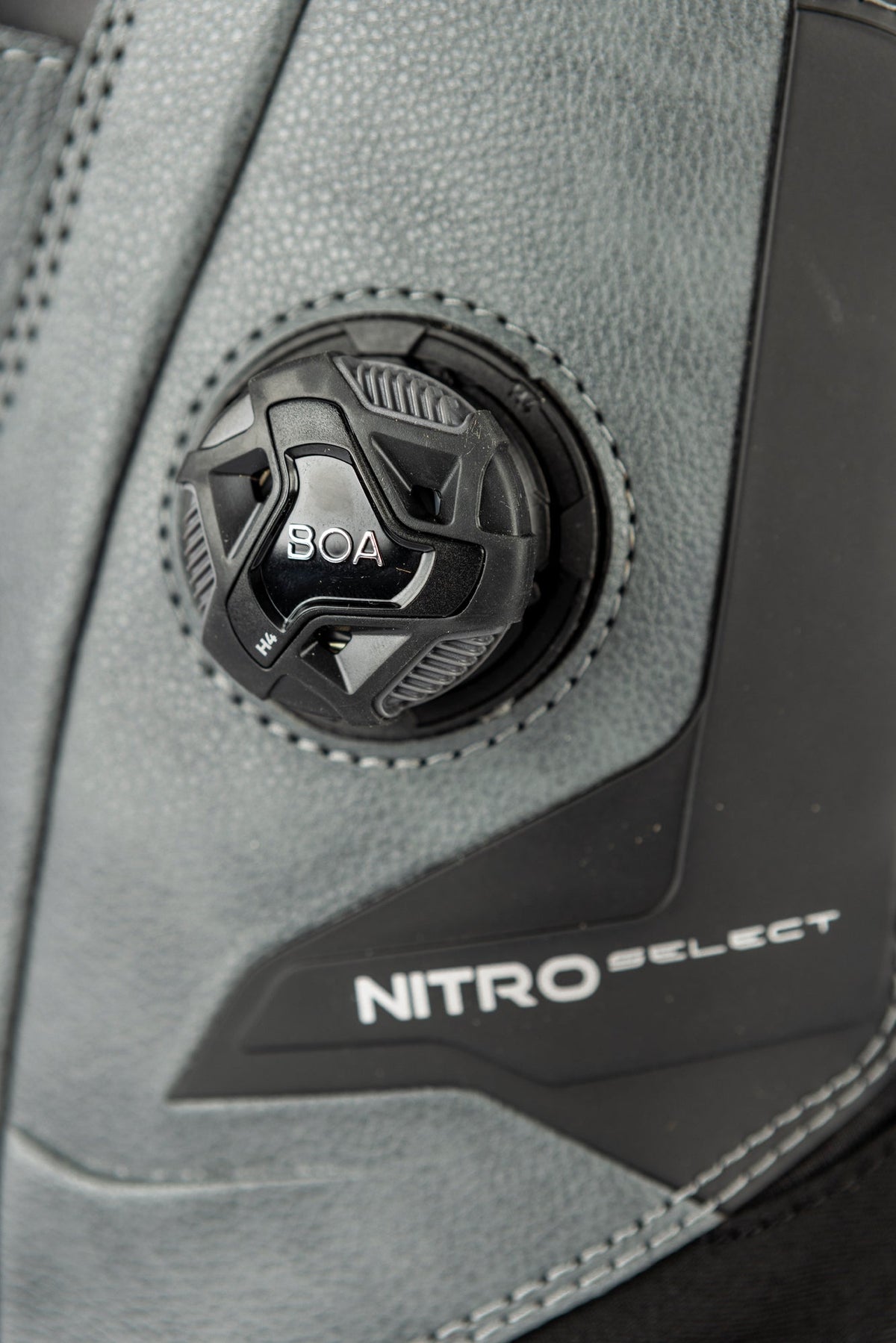 Nitro Select BOA Men Snowboard Boots 2026 – Charcoal-Black – Detailansicht