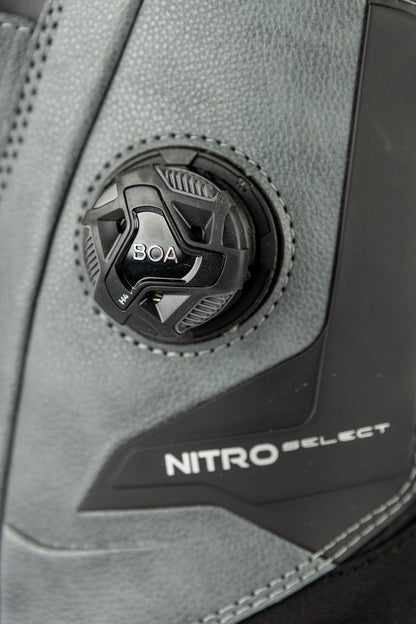 Nitro Select BOA Men Snowboard Boots 2026 – Charcoal-Black – Detailansicht