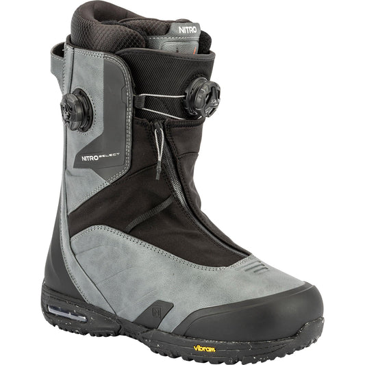Nitro Select BOA Men Snowboard Boots 2026 – Charcoal-Black – Produktansicht