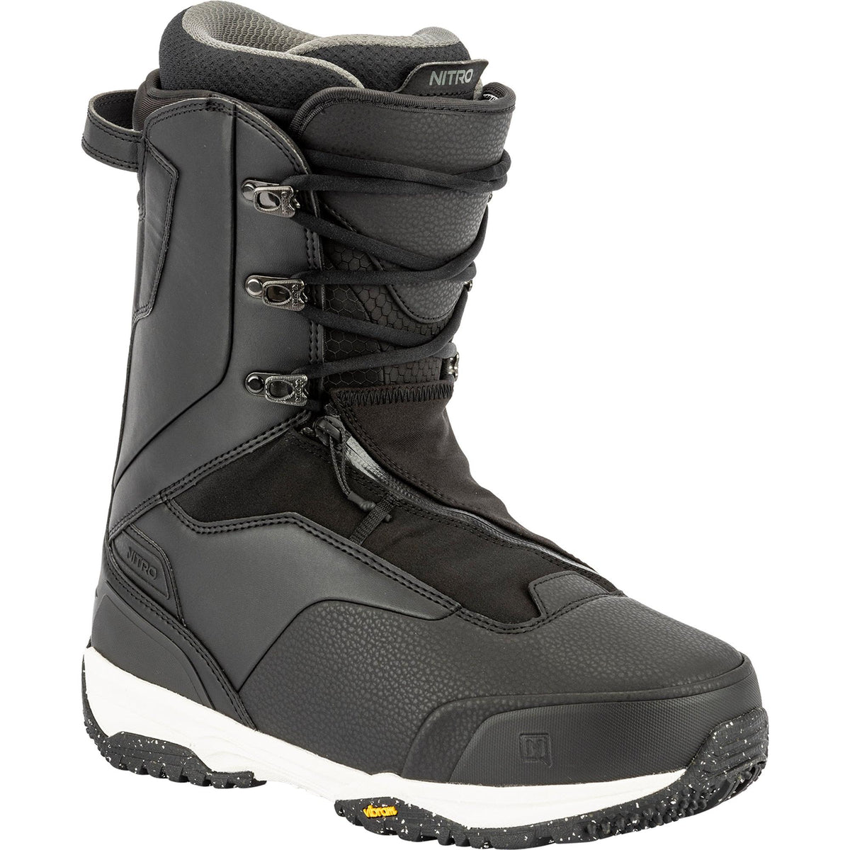 Nitro Venture Pro TLS Wide Men Snowboard Boots 2026 – Black – Produktansicht