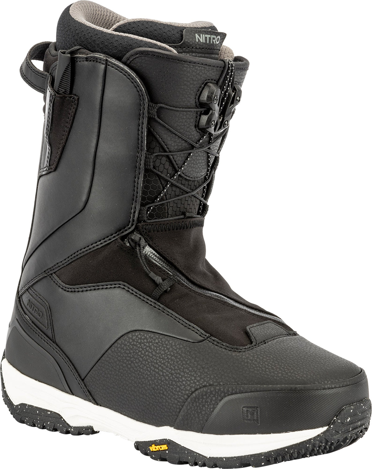 Nitro Venture Pro TLS Wide Men Snowboard Boots 2026 – Black – Detailansicht