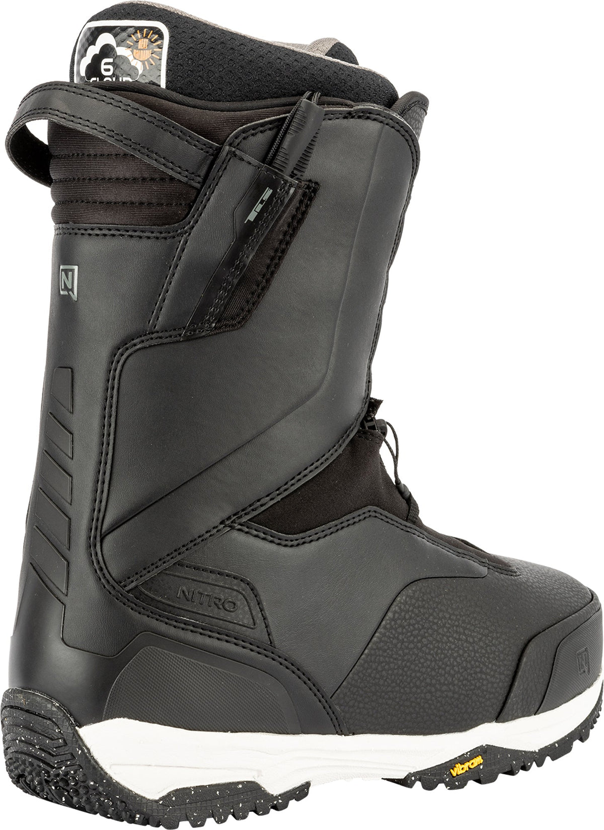 Nitro Venture Pro TLS Wide Men Snowboard Boots 2026 – Black – Detailansicht