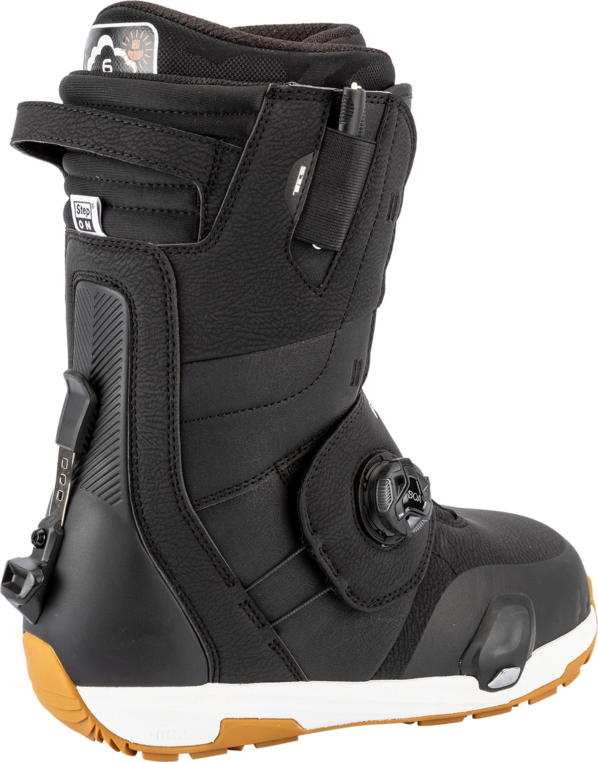 Nitro Venture Step On TLS Men Snowboard Boots 2026 – Black – Detailansicht