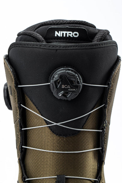 Nitro Venture BOA Men Snowboard Boots 2027 – Olive – Detailansicht