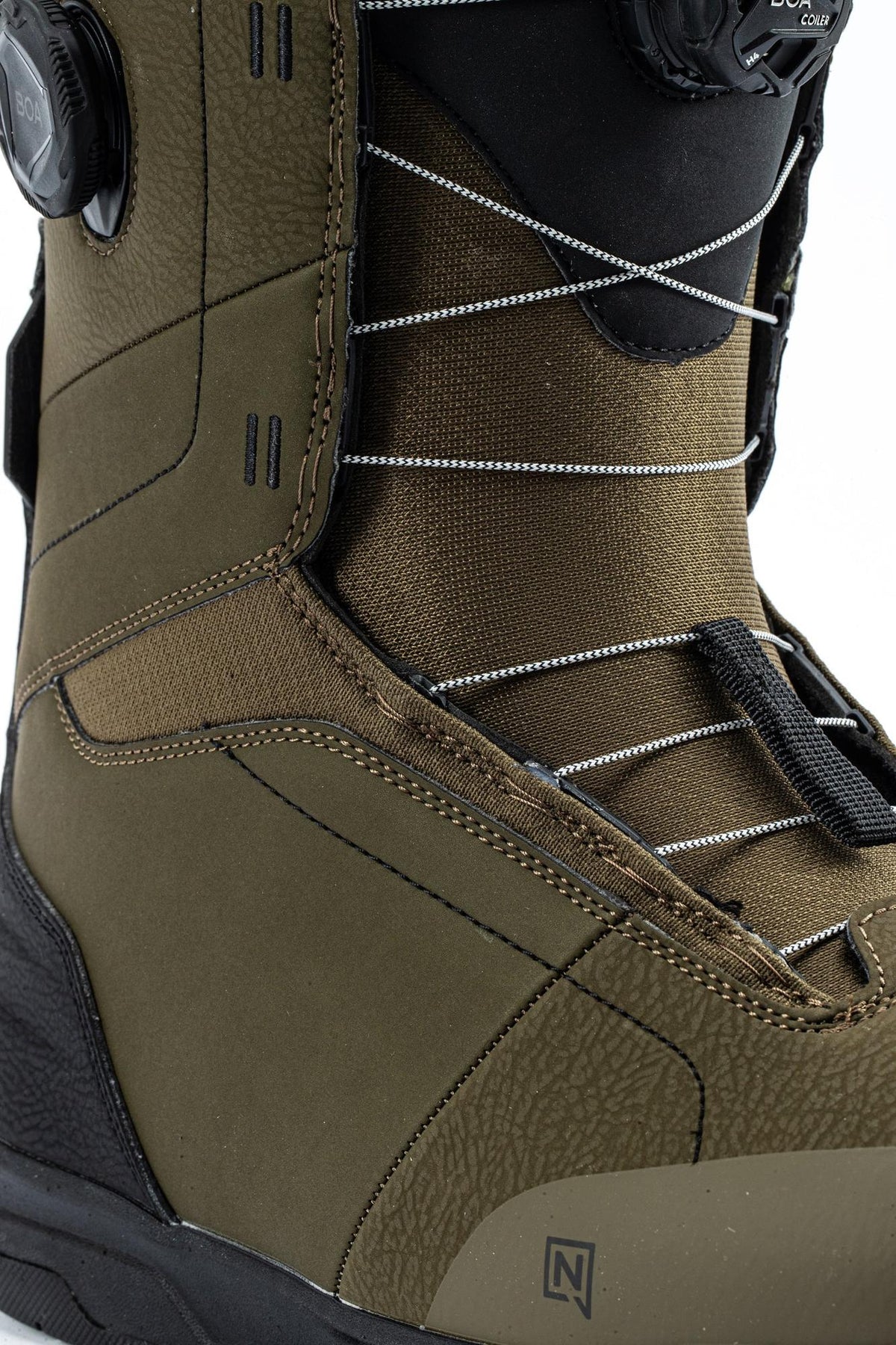 Nitro Venture BOA Men Snowboard Boots 2027 – Olive – Detailansicht