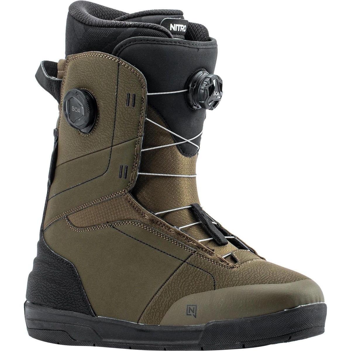 Nitro Venture BOA Men Snowboard Boots 2027 – Olive – Produktansicht