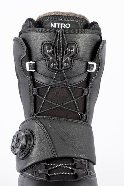 Nitro CAVE STEP ON TLS BOOT´ Damen Snowboard Boots BLACK All-Mountain 2026