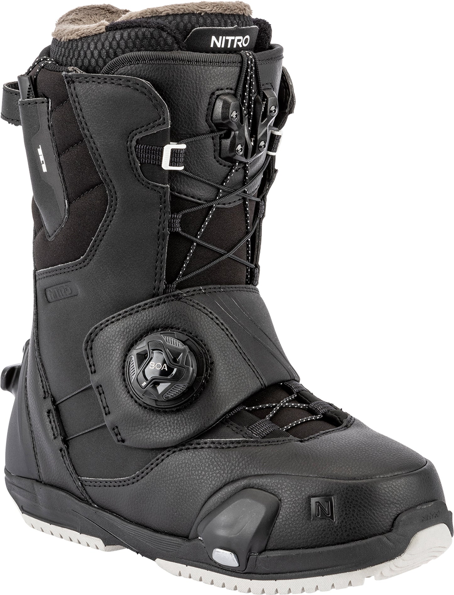 Nitro CAVE STEP ON TLS BOOT´ Damen Snowboard Boots BLACK All-Mountain 2026