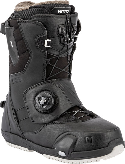Nitro CAVE STEP ON TLS BOOT´ Damen Snowboard Boots BLACK All-Mountain 2026