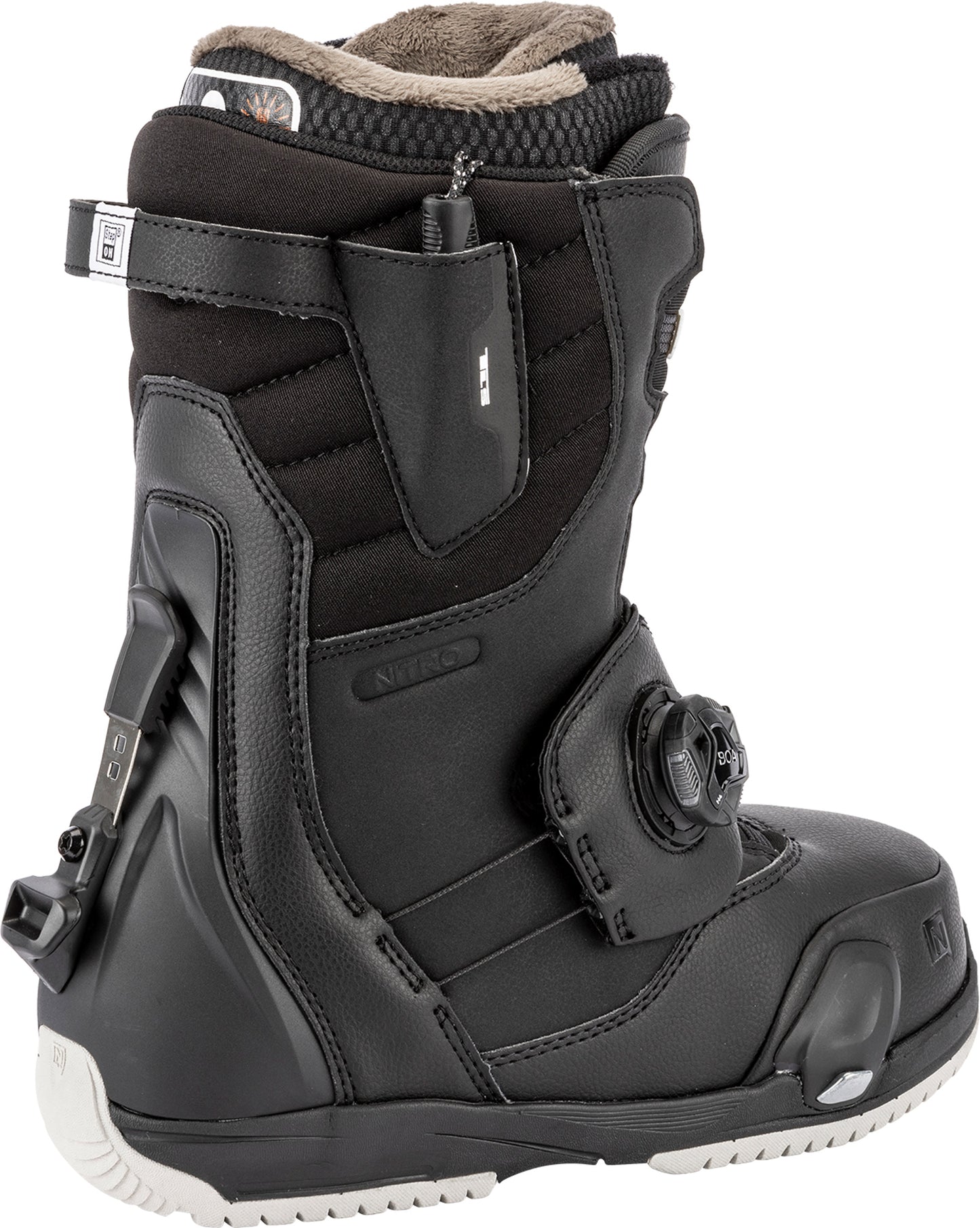Nitro CAVE STEP ON TLS BOOT´ Damen Snowboard Boots BLACK All-Mountain 2026