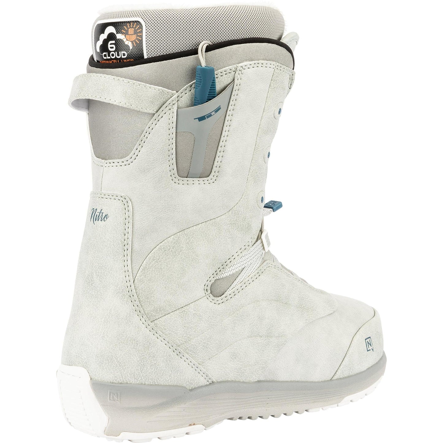 Nitro CROWN TLS BOOT Damen Snowboard-Boots LIGHT GREY Winter 2026