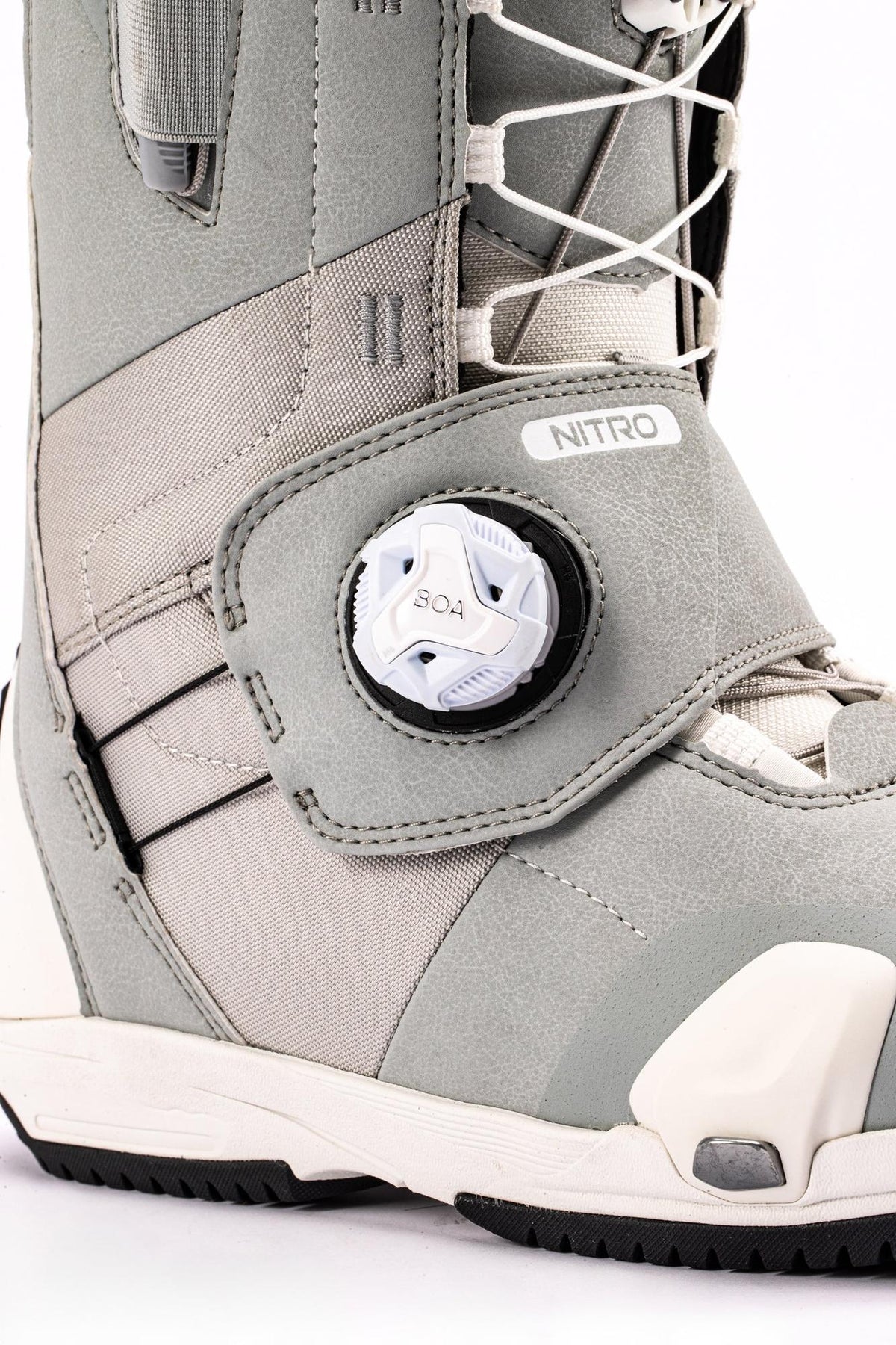 Nitro Monarch Step On TLS Women Snowboard Boots 2027 – Light Grey – Detailansicht