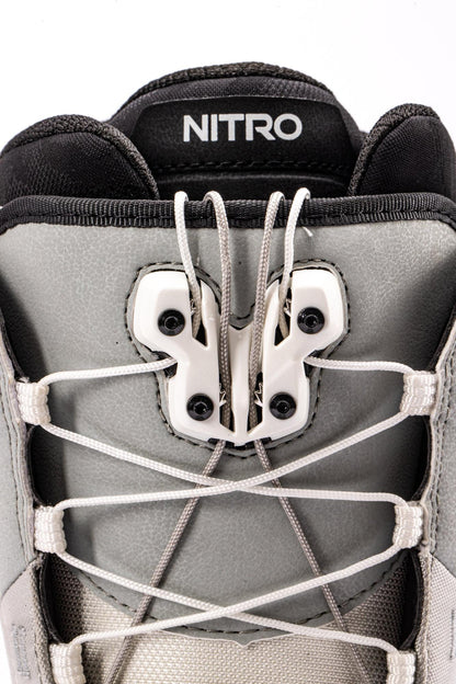 Nitro Monarch Step On TLS Women Snowboard Boots 2027 – Light Grey – Detailansicht