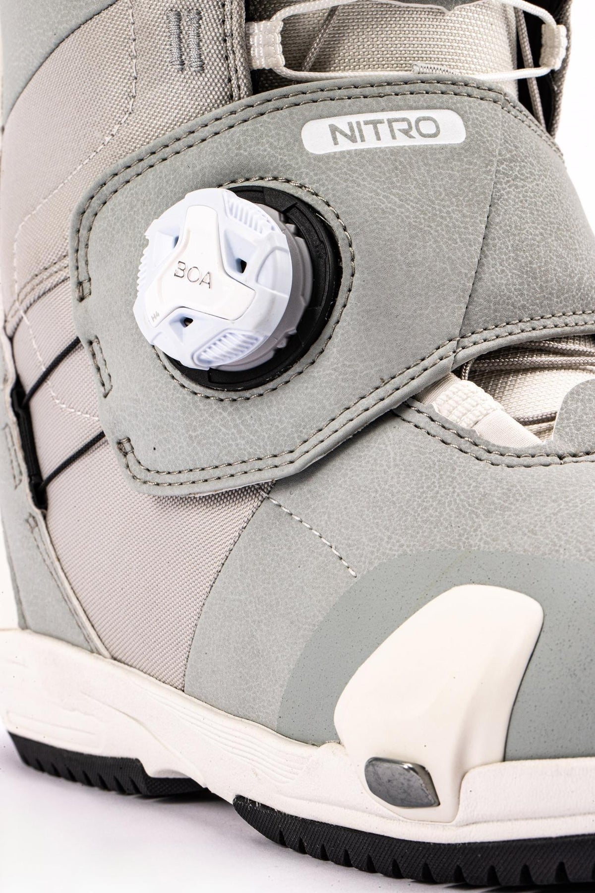 Nitro Monarch Step On TLS Women Snowboard Boots 2027 – Light Grey – Detailansicht