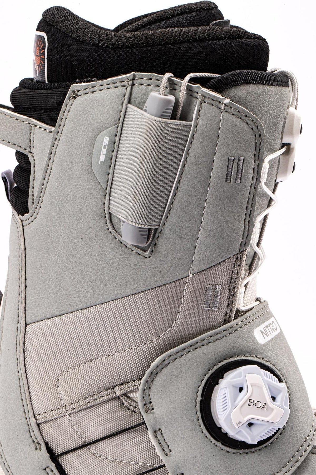 Nitro Monarch Step On TLS Women Snowboard Boots 2027 – Light Grey – Detailansicht
