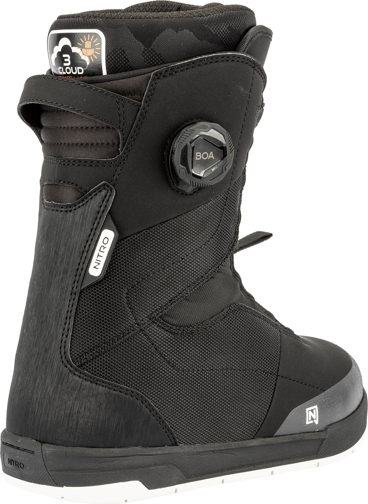 Nitro Monarch BOA Women Snowboard Boots 2026 – Black – Detailansicht