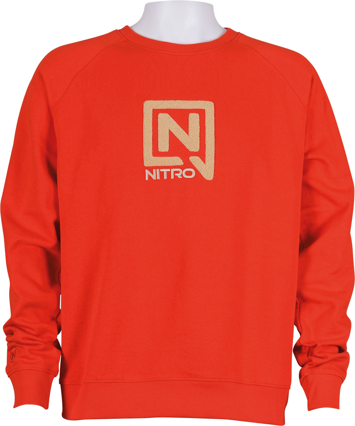 Herren NITRO SWEATER BASIC – WARM RED – Produktansicht 1