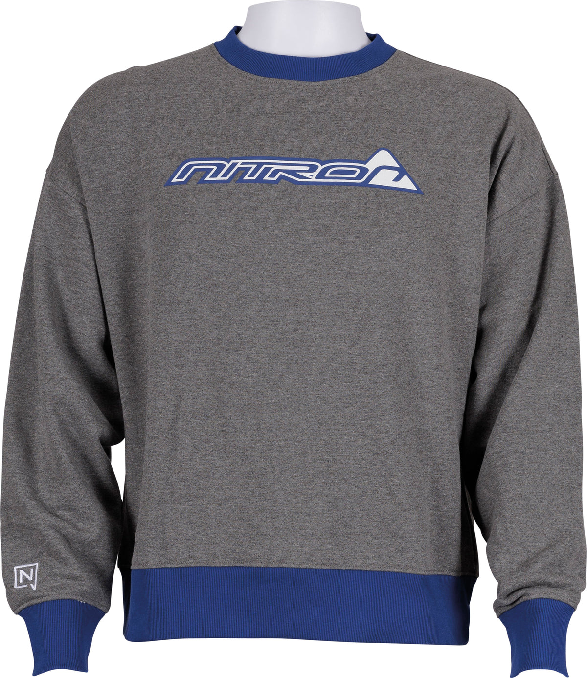 Herren NITRO SWEATER VINTAGE – D.HEAT.GREY/N.BLU – Produktansicht 1