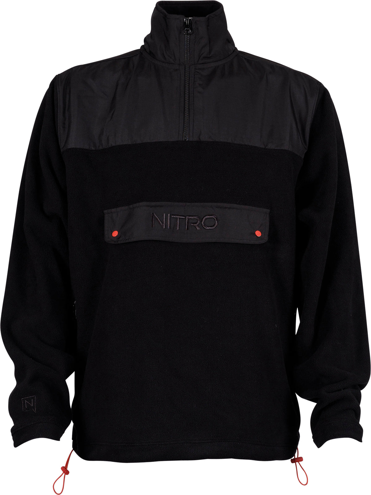 Unisex NITRO FLEECE – BLACK – Produktansicht 1