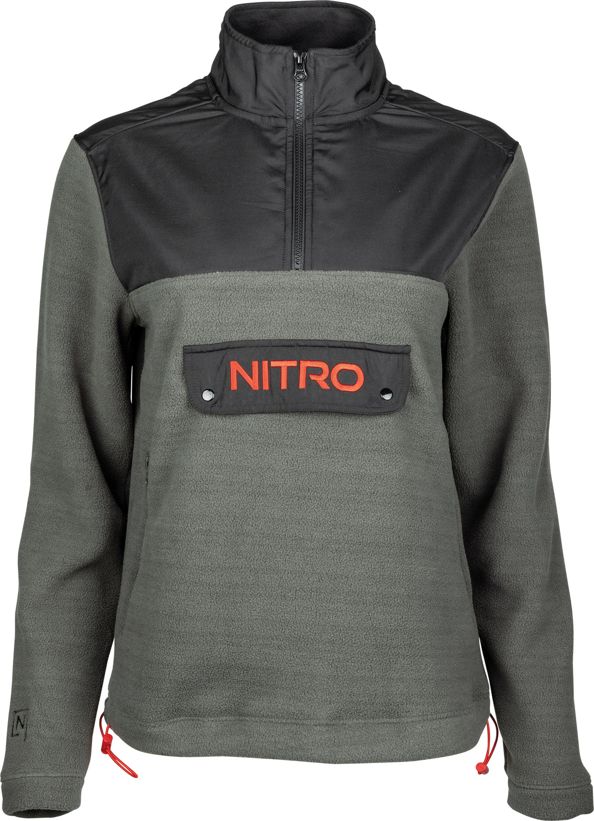 Unisex NITRO FLEECE W – BLK/VOLCANIC ASH – Produktansicht 1
