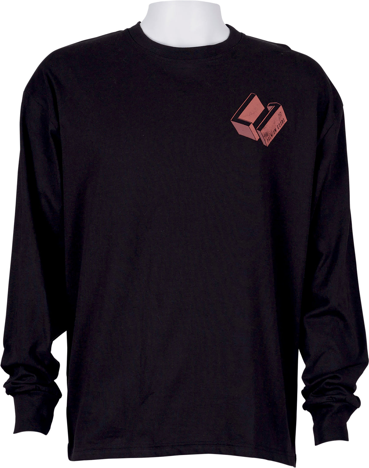 L1 Dimension LS Herren schwarz, Vorderansicht