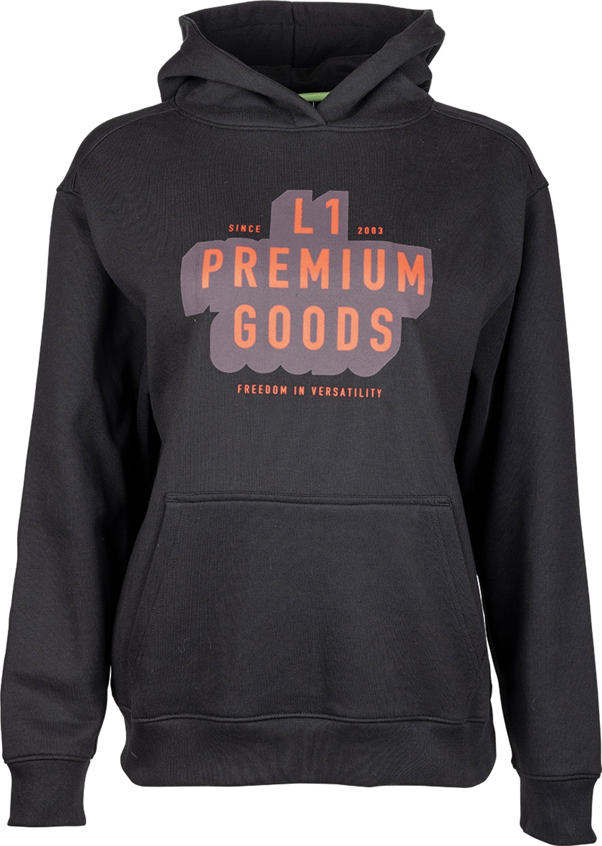 L1 Shadow PO Hoodie Damen schwarz