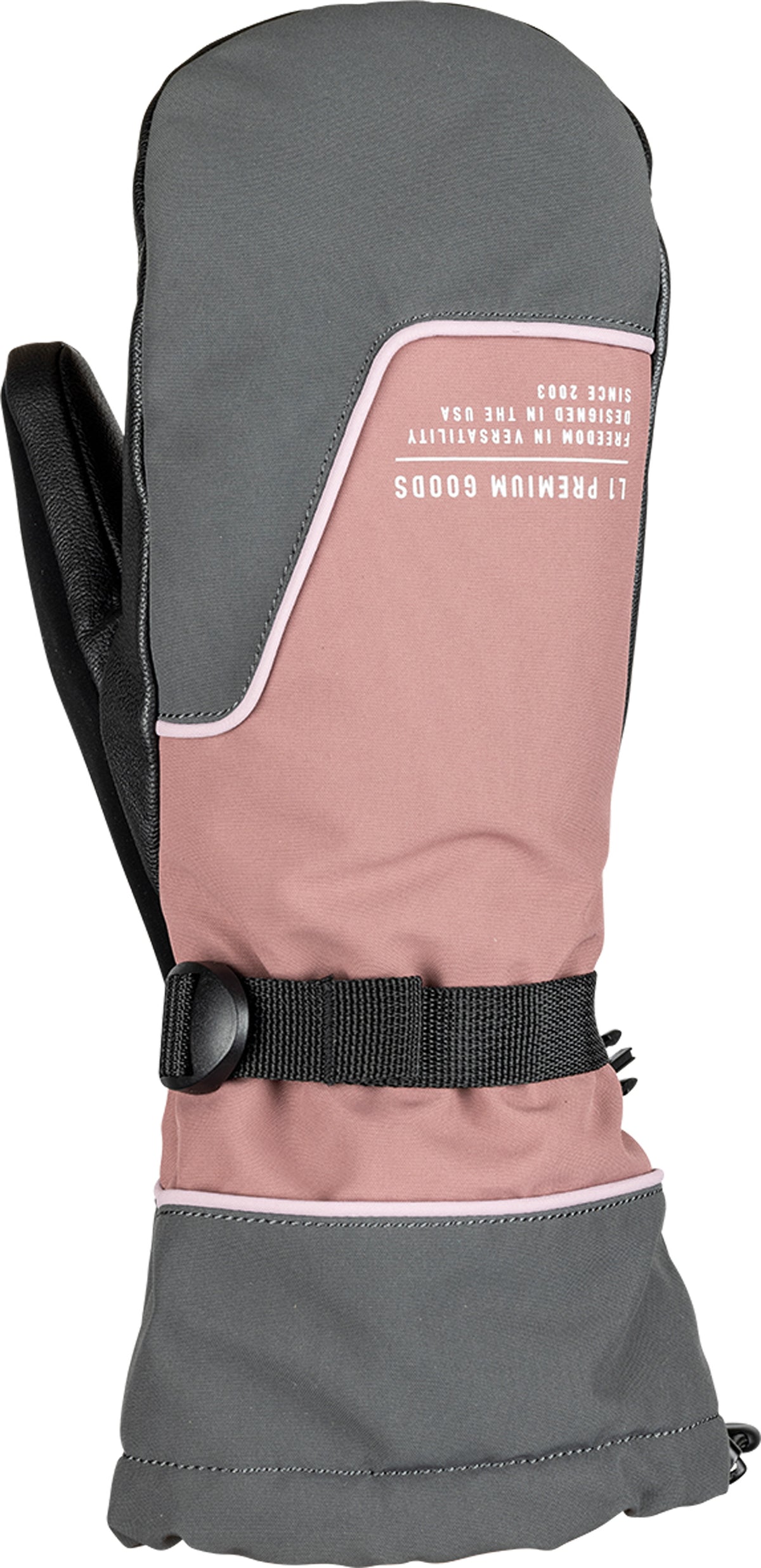 Produktfoto L1 SENTINEL UNISEX Mitt – CARBON/BURN ROSE