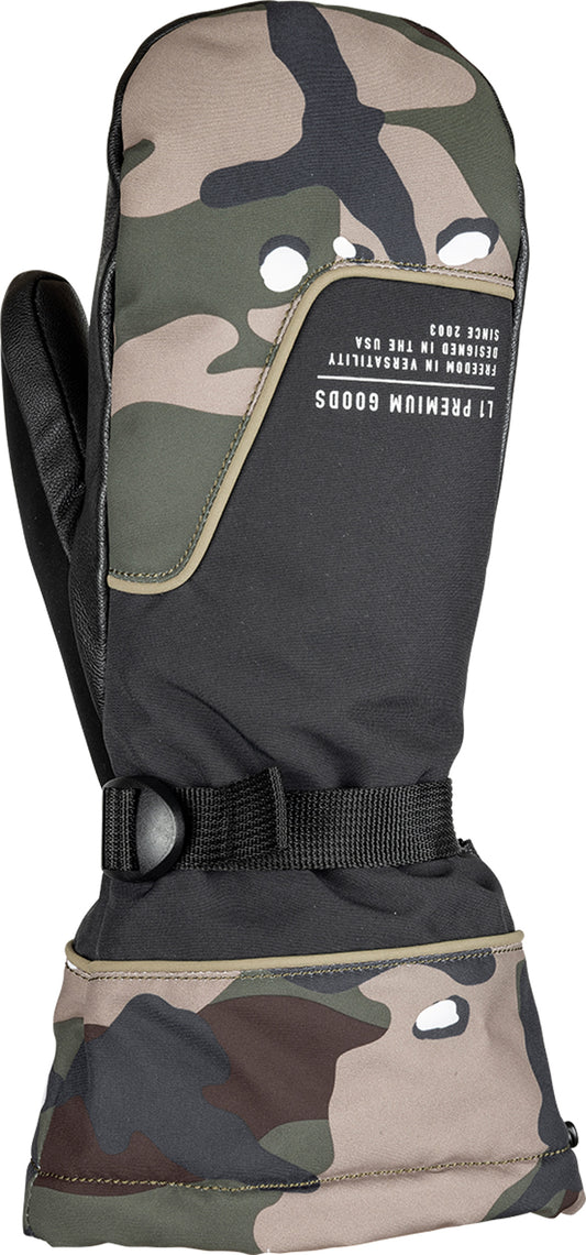 Produktfoto L1 SENTINEL UNISEX Mitt – GREEN CAMO/BLACK