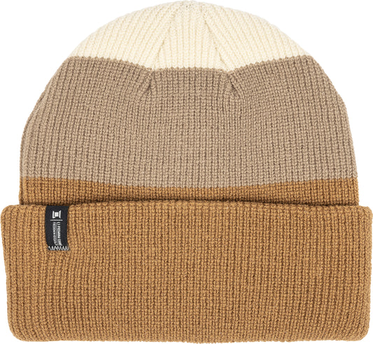 Produktfoto L1 BREACH BLOCKED Beanie – G.SMOKE/FOSSIL/CR