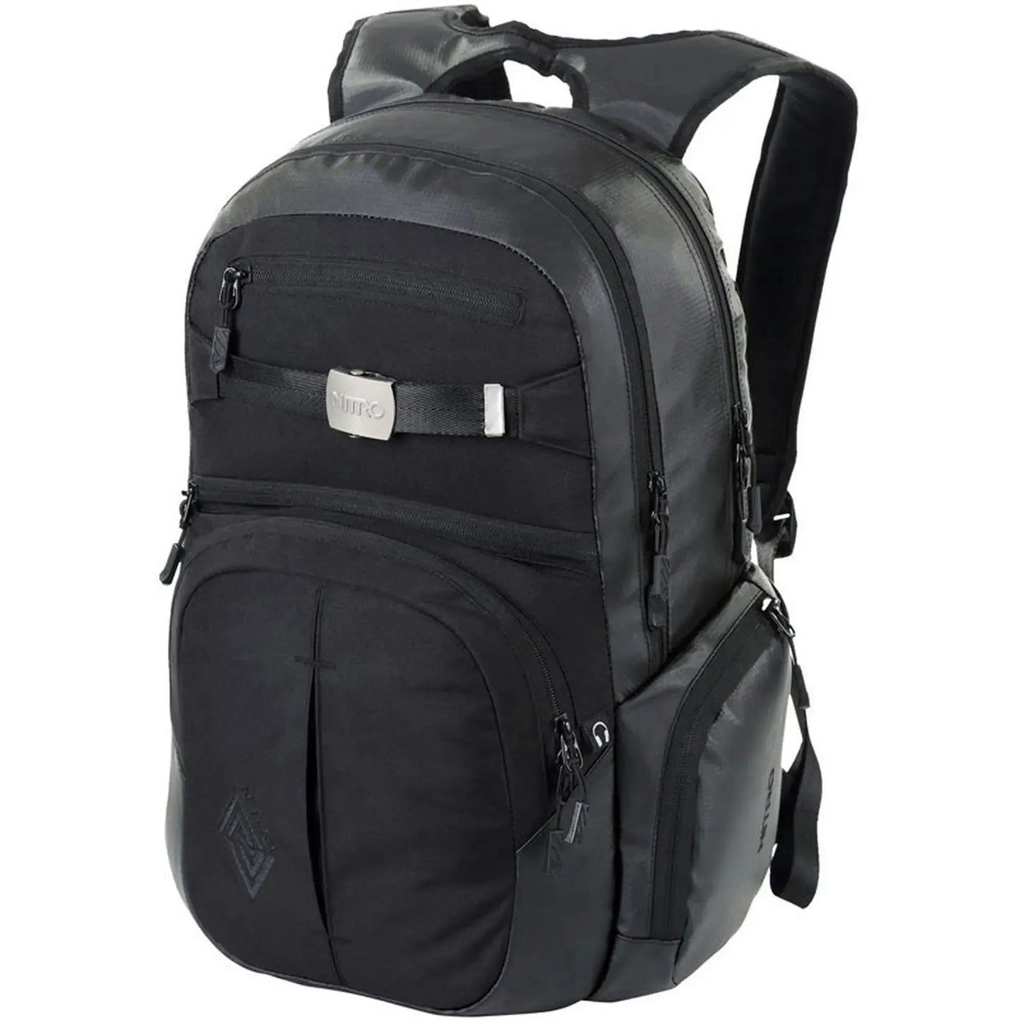 Nitro Hero 37L Rucksack mit 17 Zoll Laptopfach Tough Black