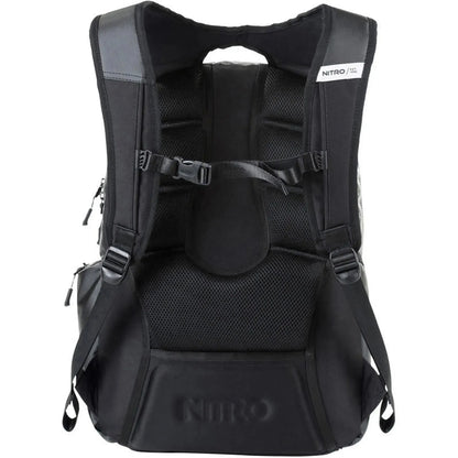 Nitro Hero 37L Rucksack mit 17 Zoll Laptopfach Tough Black