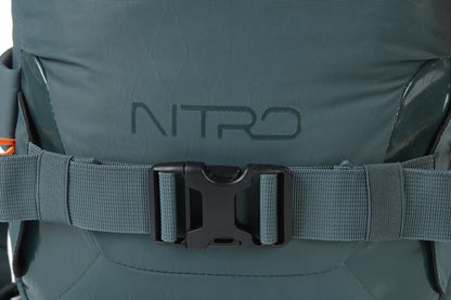 Nitro Slash 25 Pro 25L Snowboard-/Tourenrucksack – Jungle Green – Detailansicht 3
