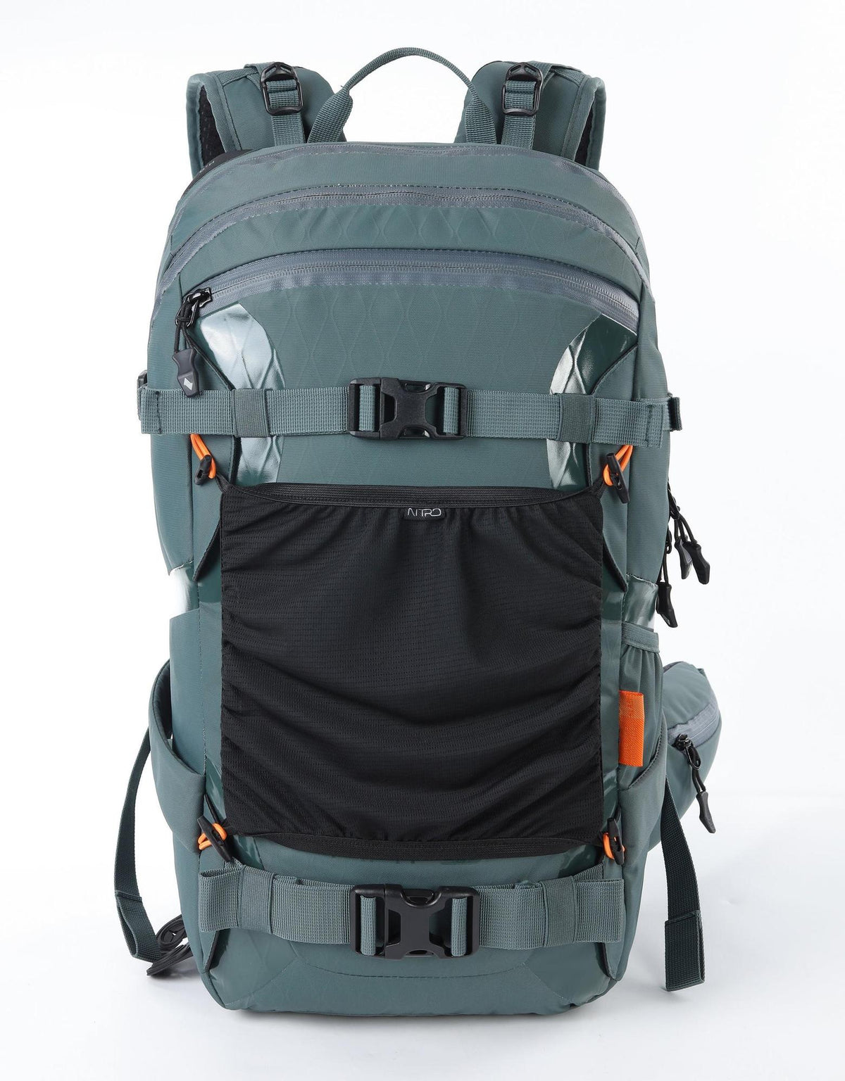 Nitro Slash 25 Pro 25L Snowboard-/Tourenrucksack – Jungle Green – Detailansicht 4