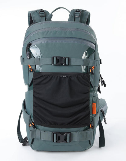 Nitro Slash 25 Pro 25L Snowboard-/Tourenrucksack – Jungle Green – Detailansicht 4