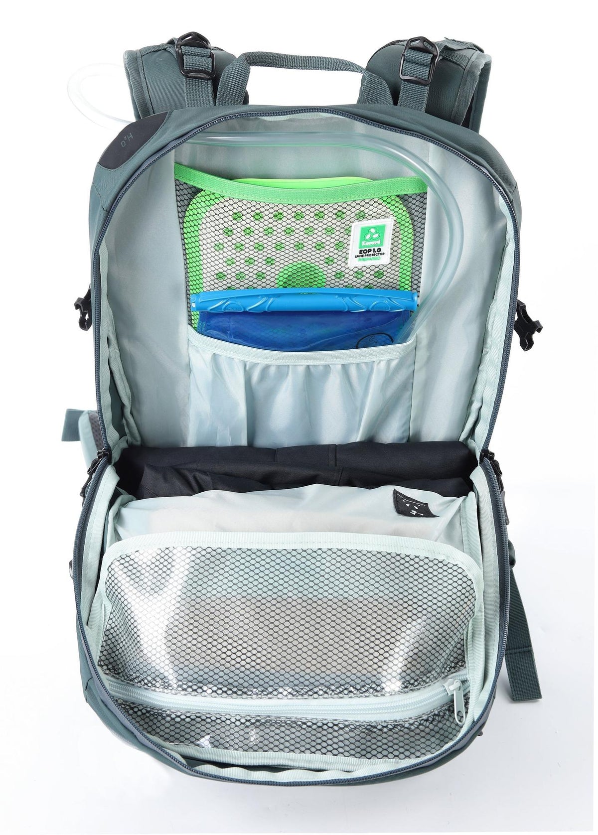 Nitro Slash 25 Pro 25L Snowboard-/Tourenrucksack – Jungle Green – Detailansicht 7