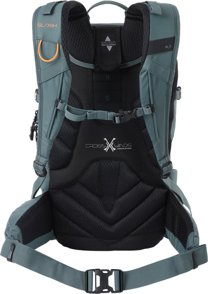 Nitro Slash 25 Pro 25L Snowboard-/Tourenrucksack – Jungle Green – Produktansicht 3