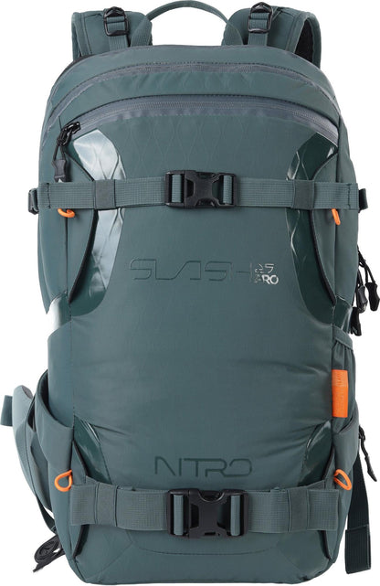 Nitro Slash 25 Pro 25L Snowboard-/Tourenrucksack – Jungle Green – Produktansicht 4