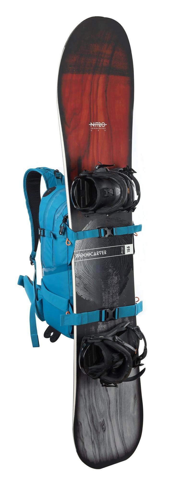 Nitro Slash 25 Pro 25L Snowboard-/Tourenrucksack – Crystal Teal – Detailansicht 11