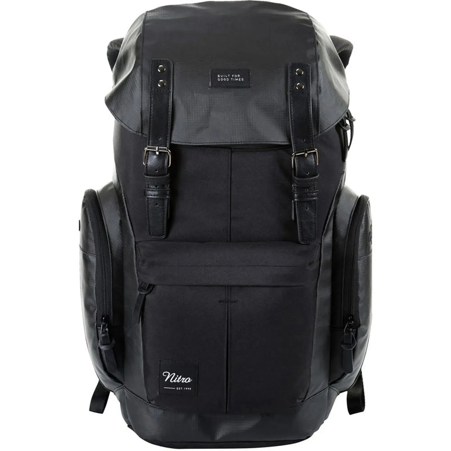 Nitro Daypacker 32L Rucksack mit 15 Zoll Laptopfach Tough Black