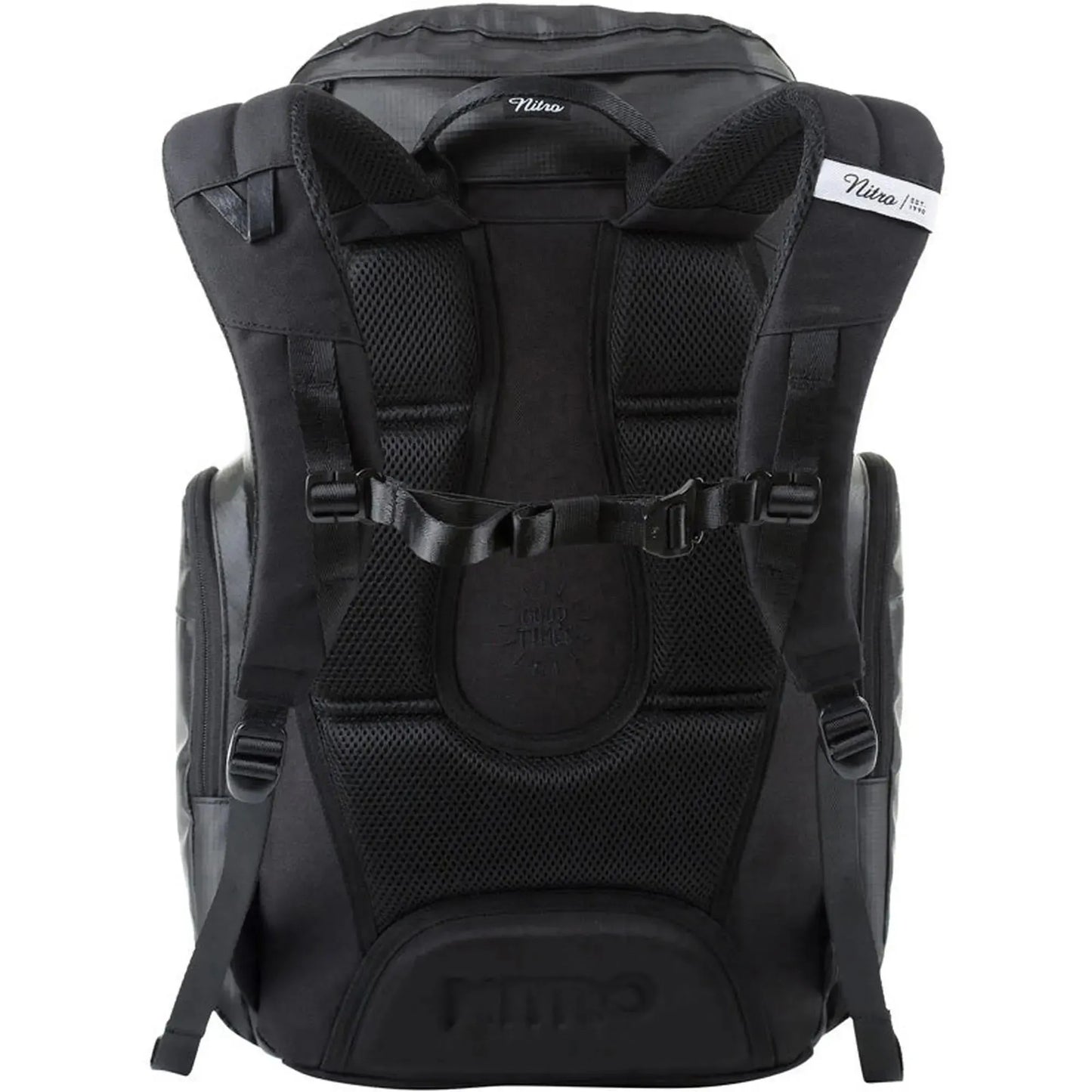 Nitro Daypacker 32L Rucksack mit 15 Zoll Laptopfach Tough Black