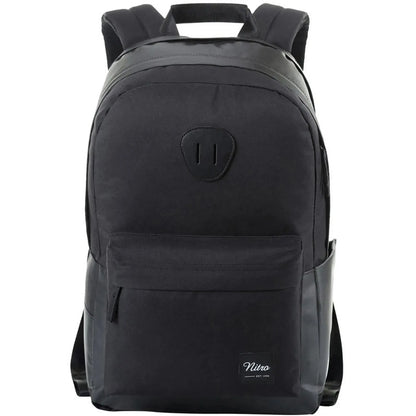 Nitro Urban Plus 28L Rucksack mit 15 Zoll Laptopfach Tough Black