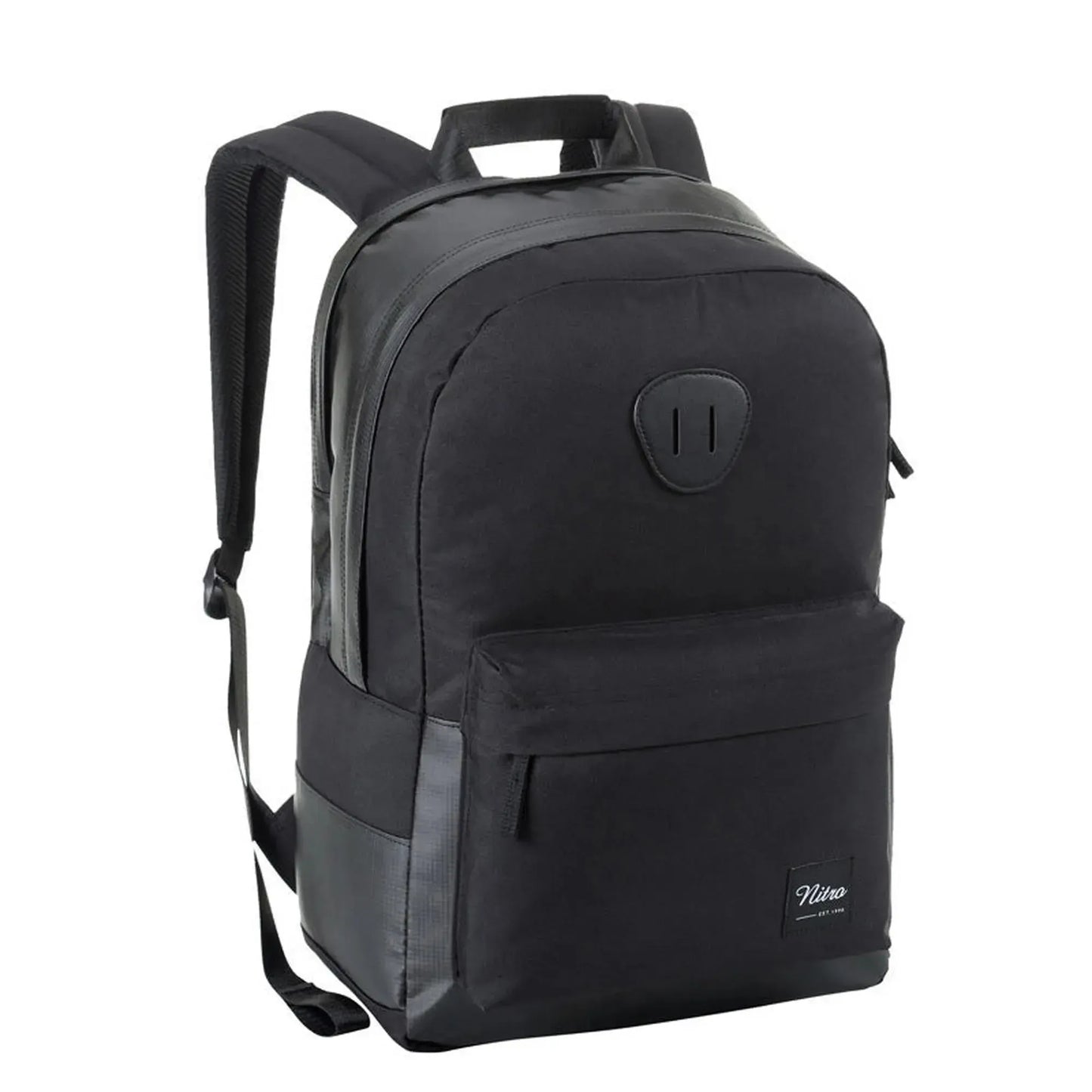 Nitro Urban Plus 28L Rucksack mit 15 Zoll Laptopfach Tough Black