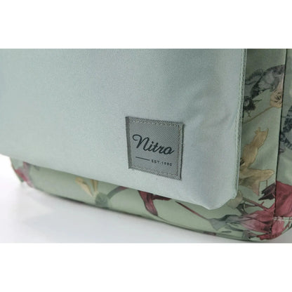 Nitro Urban Plus 28L Rucksack mit 15 Zoll Laptopfach Dead Flower