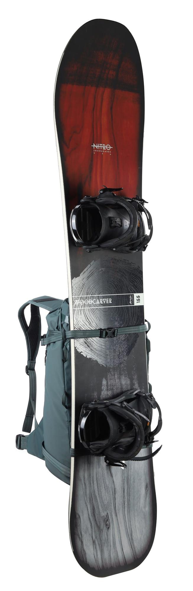 Nitro Splitpack 30 30L Snowboard-/Tourenrucksack – Jungle Green – Detailansicht 14