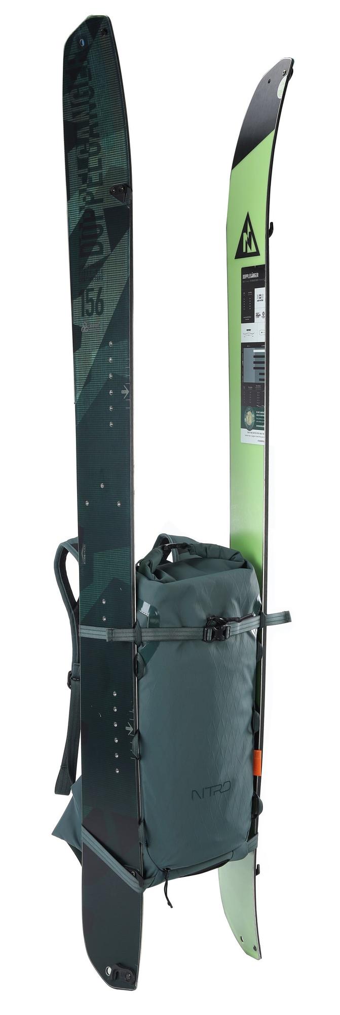 Nitro Splitpack 30 30L Snowboard-/Tourenrucksack – Jungle Green – Detailansicht 15