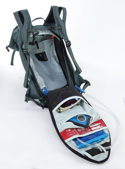 Nitro Splitpack 30 30L Snowboard-/Tourenrucksack – Jungle Green – Detailansicht 8