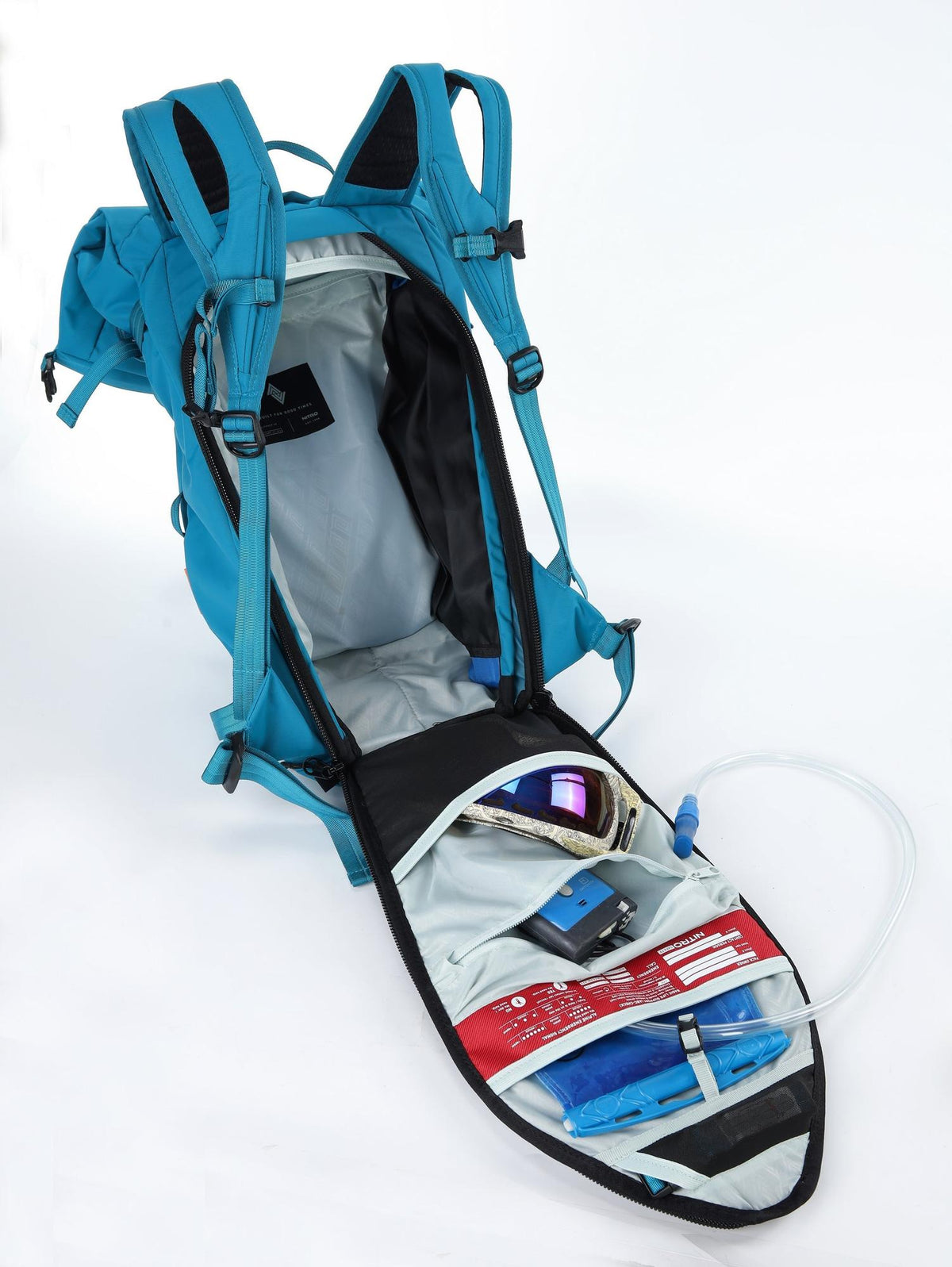 Nitro Splitpack 30 30L Snowboard-/Tourenrucksack – Crystal Teal – Detailansicht 9
